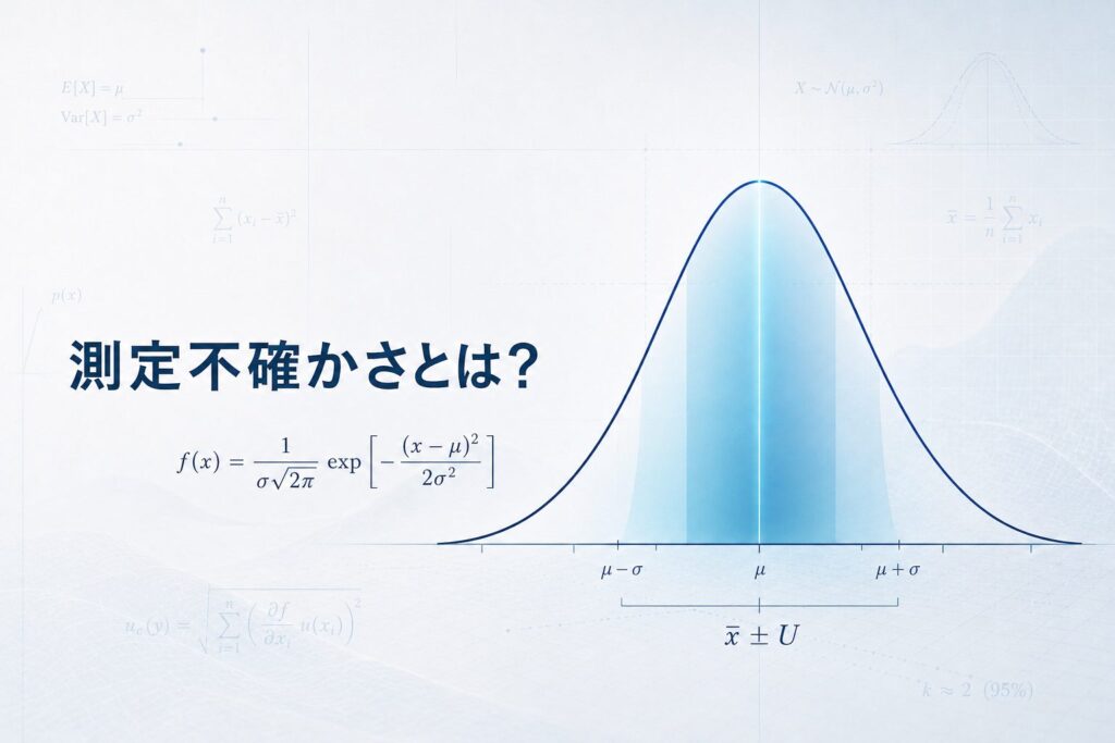 測定不確かさとは・正規分布と信頼区間